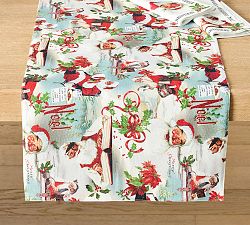 Norman Rockwell Table Runner