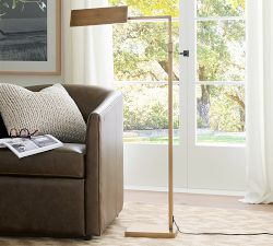 Tate Metal Task Floor Lamp (51")