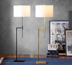 Atticus Metal Floor Lamp (50")