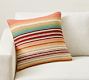 Handwoven Striped Pillow Cover