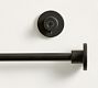 Inside Mount Café Curtain Rod