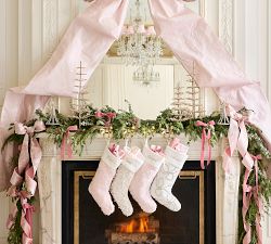LoveShackFancy Bow Stocking Holder