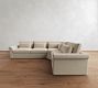 Westwood Roll Arm Deep Seat 3-Piece Wedge Sleeper Sectional (135")