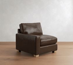 Build Your Own PB Comfort Modern Square Arm Leather Sectional