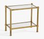 Everson Rectangular Side Table (14"-19")