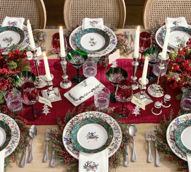 12 Days of Christmas Table Setting