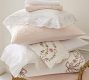 LoveShackFancy Bow Embellished Quilted Sham