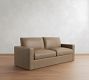 Westwood Square Arm Leather Sleeper Sofa (58"&ndash;89")