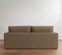 Westwood Square Arm Leather Sleeper Sofa (58"&ndash;89")