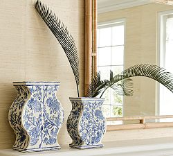 Hand Painted Floral Ceramic Collection
