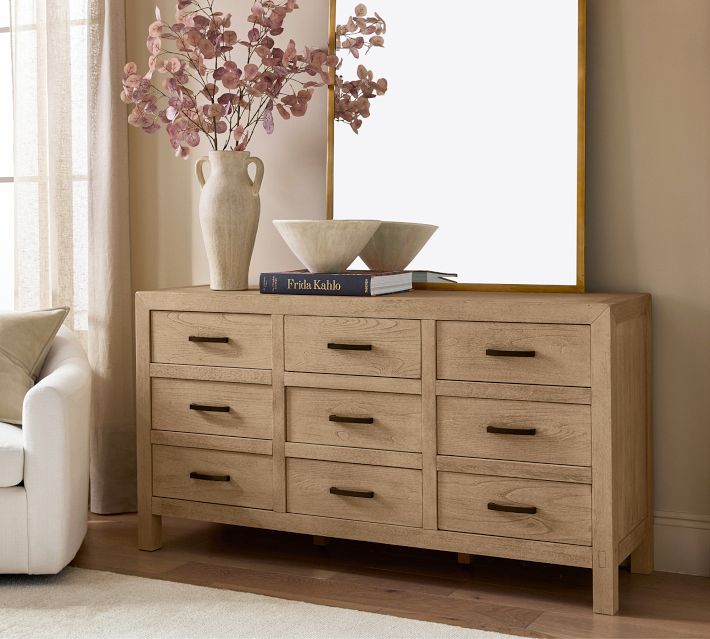 pottery barn dresser Linwood 9-Drawer Dresser, Seadrift Grey Sweater Dresses | Color:River Dark Wash Fall fashion Our mango wood is pottery barn dresser dupe