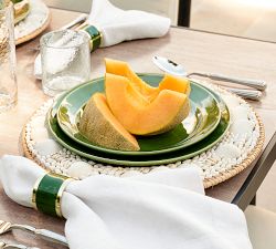 Cabana Outdoor Melamine Dinner Plates - Set of 4