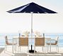 Get the Look: Fiji Outdoor Dining Table + Huntington Metal Dining Chair Set