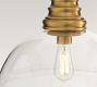Meyer Flared Glass Pendant (17")