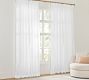 Willow Piped Border Sheer Curtain