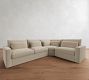 Westwood Square Arm Deep Seat 3-Piece Wedge Sleeper Sectional (132")