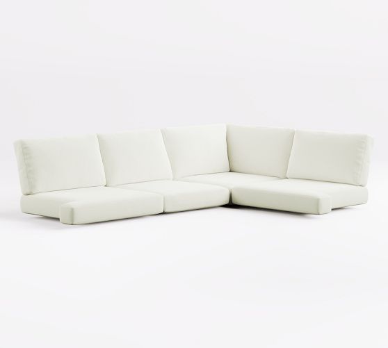 Huntington Outdoor Furniture Cushion Covers - Slope Arm Sectionals