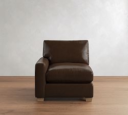 Build Your Own PB Comfort Modern Square Arm Leather Sectional