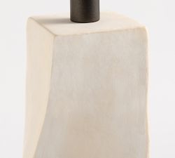 Matilda Ceramic Twisted Table Lamp (29")