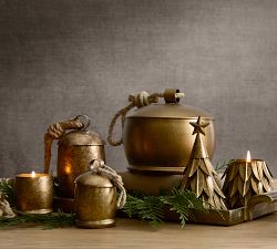 St. Jude Vintage Bell Candle - Winter Spruce