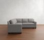 York Square Arm 3-Piece L-Shaped Sectional (93")