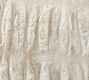 Faux Fur Ruched Pillow Cover