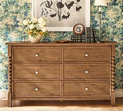 Chris Loves Julia Stacked Ball Wide Dresser (62")