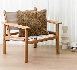 Illya Shortwool Curly Sheepskin Pillow