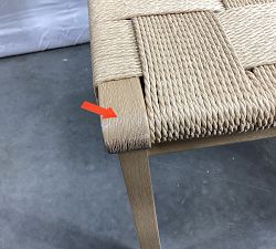Open Box: Fenton Woven Dining Chair - Seadrift