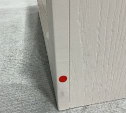 Open Box: Folsom Rectangular End Table (26") - Montauk White