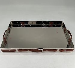 Open Box: Leather Belt Buckle Tray - Multi