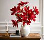 Faux Poinsettia Stem