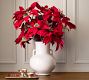 Faux Poinsettia Stem