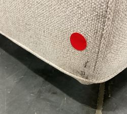 Open Box: Remmy Swivel Chair (39") - Heathered Chenille Pebble