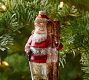 Santa Skiing Ornament