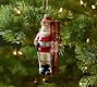 Santa Skiing Ornament