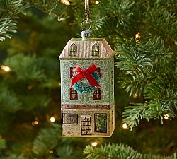 Vintage Heirloom House Ornament
