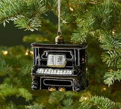 Glitter Guitar Ornament