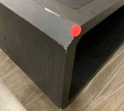 Open Box: Camden Rectangular Coffee Table (55") - Black Ash