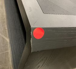 Open Box: Camden Rectangular Coffee Table (55") - Black Ash