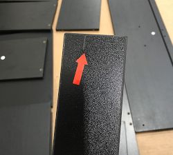 Open Box: Temple Street Closet Rail with Drawer - Black