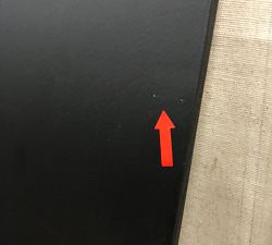 Open Box: Temple Street Closet Rail with Drawer - Black