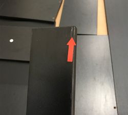 Open Box: Temple Street Closet Rail with Drawer - Black