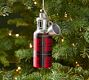 Plaid Thermos Ornament