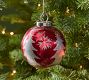 Red Cut Glass Ornament