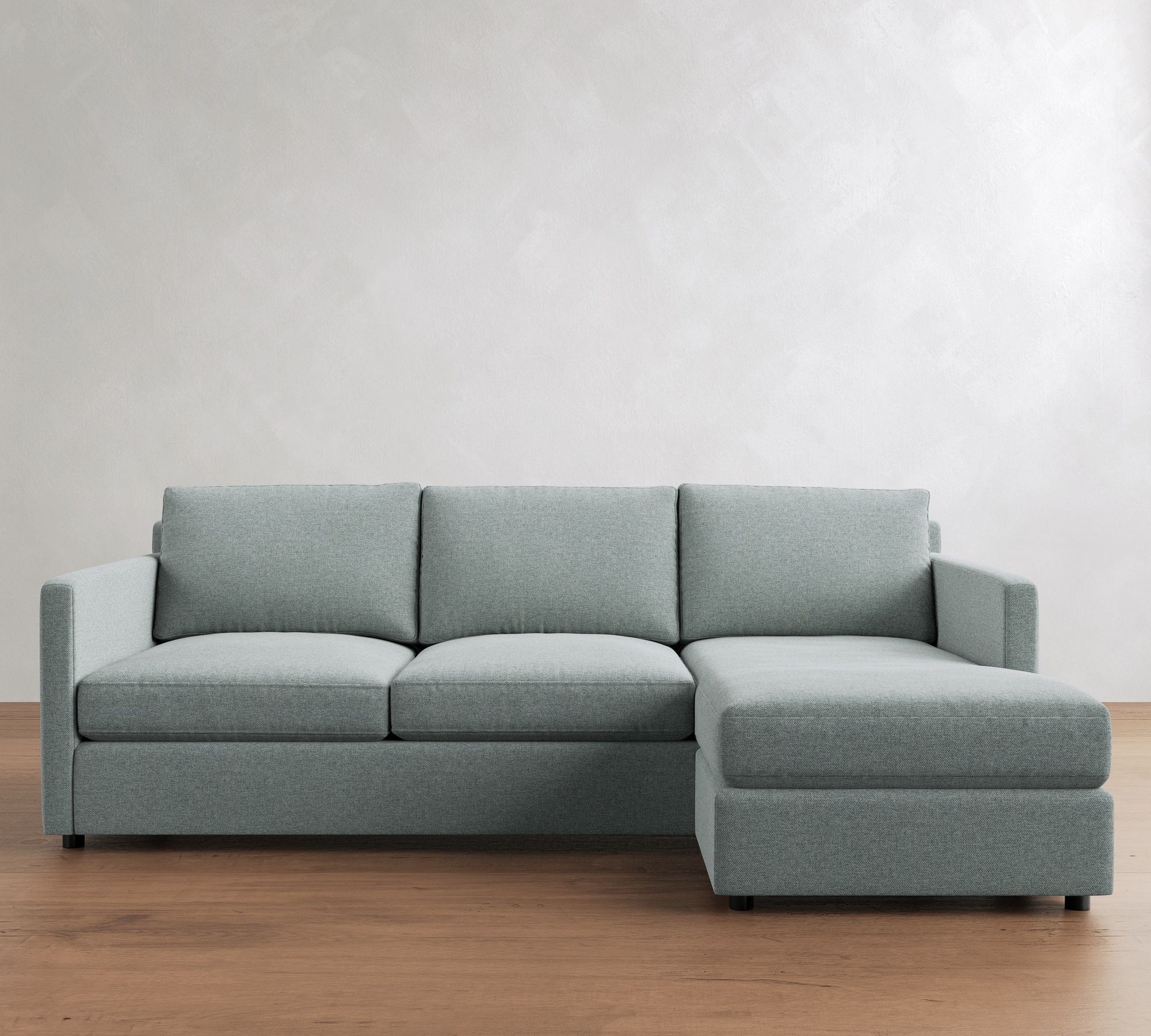 Pacifica Slim Arm Reversible Chaise Sectional (78"–88") - thumbnail 3
