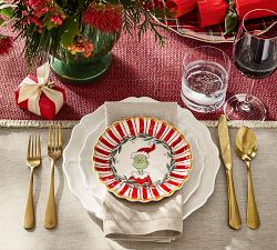 The Grinch™ Stoneware Appetizer Plates - Mixed Set of 4