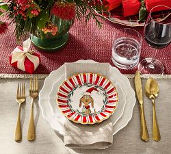 The Grinch™ Stoneware Appetizer Plates - Mixed Set of 4