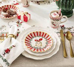 The Grinch™ Stoneware Appetizer Plates - Mixed Set of 4