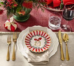 The Grinch™ Stoneware Appetizer Plates - Mixed Set of 4